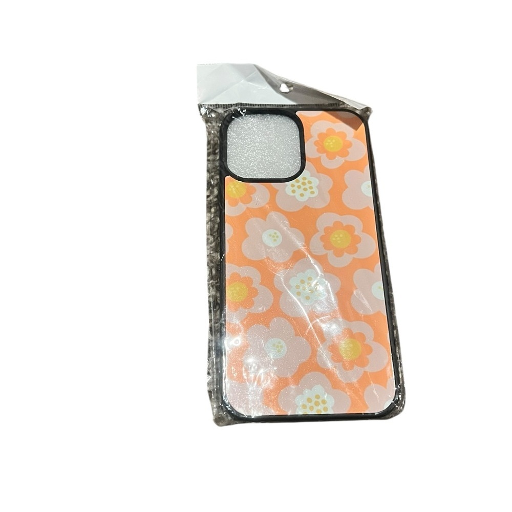 NEW IPhone 16pro Floral Orange Phone Case